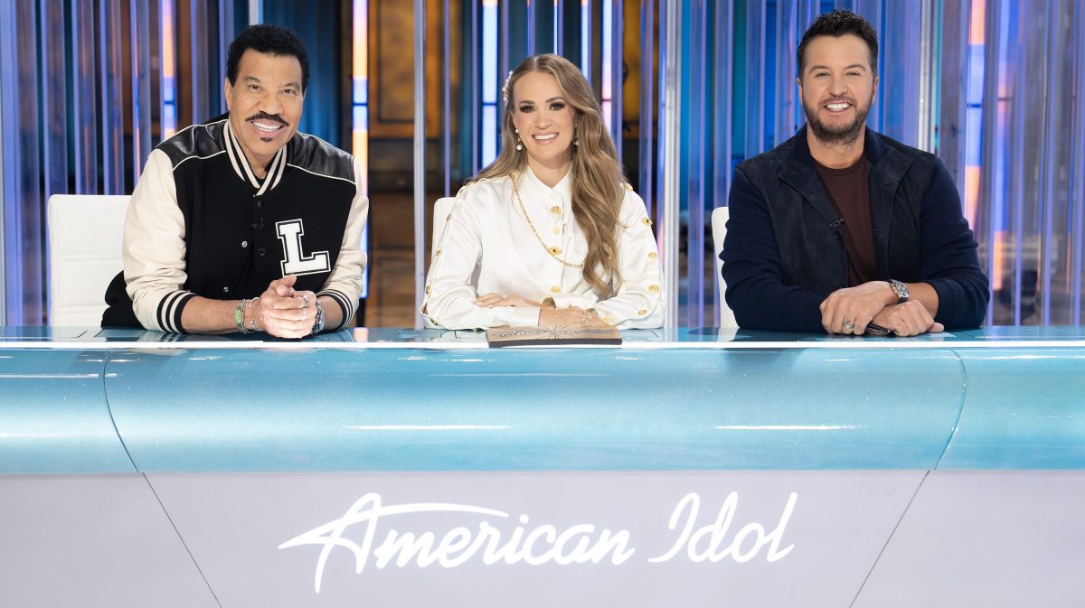 Lionel Richie, Carrie Underwood, Luke Bryan