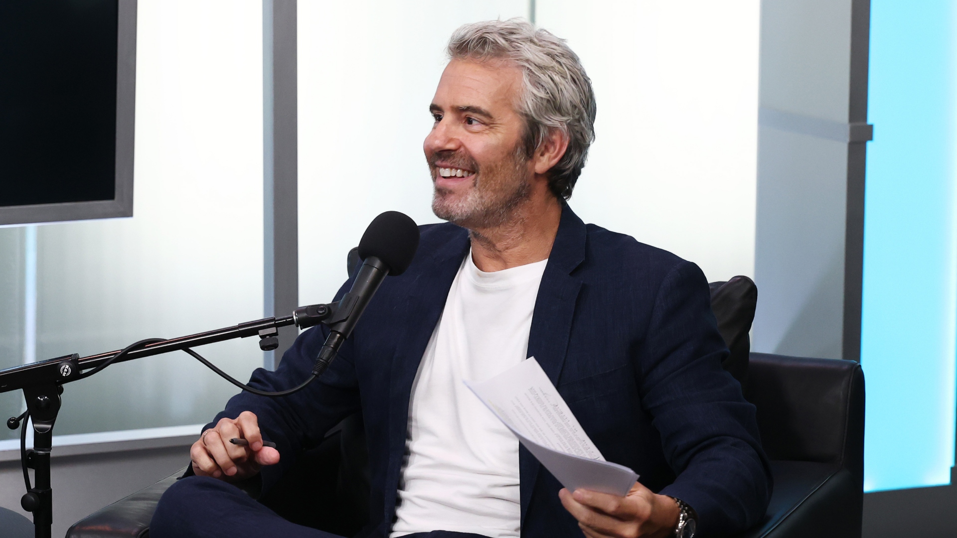 Andy Cohen smiling