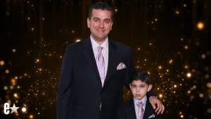 Buddy Valastro and son Buddy Valastro Jr. attend an event