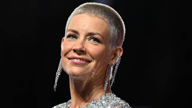 Evangeline Lilly smiling at an event