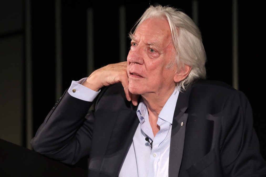 Donald Sutherland in 2019.