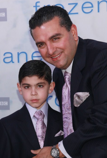 Buddy Valastro and son Buddy Valastro Jr. attend an event