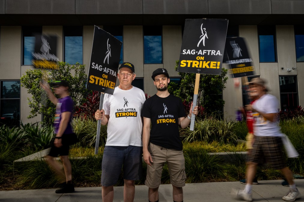 Brad Greenquist (L) in 2023.