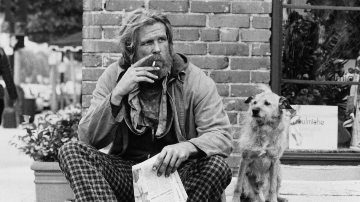Nick Nolte in 'Down and Out in Beverly Hills' (1986).