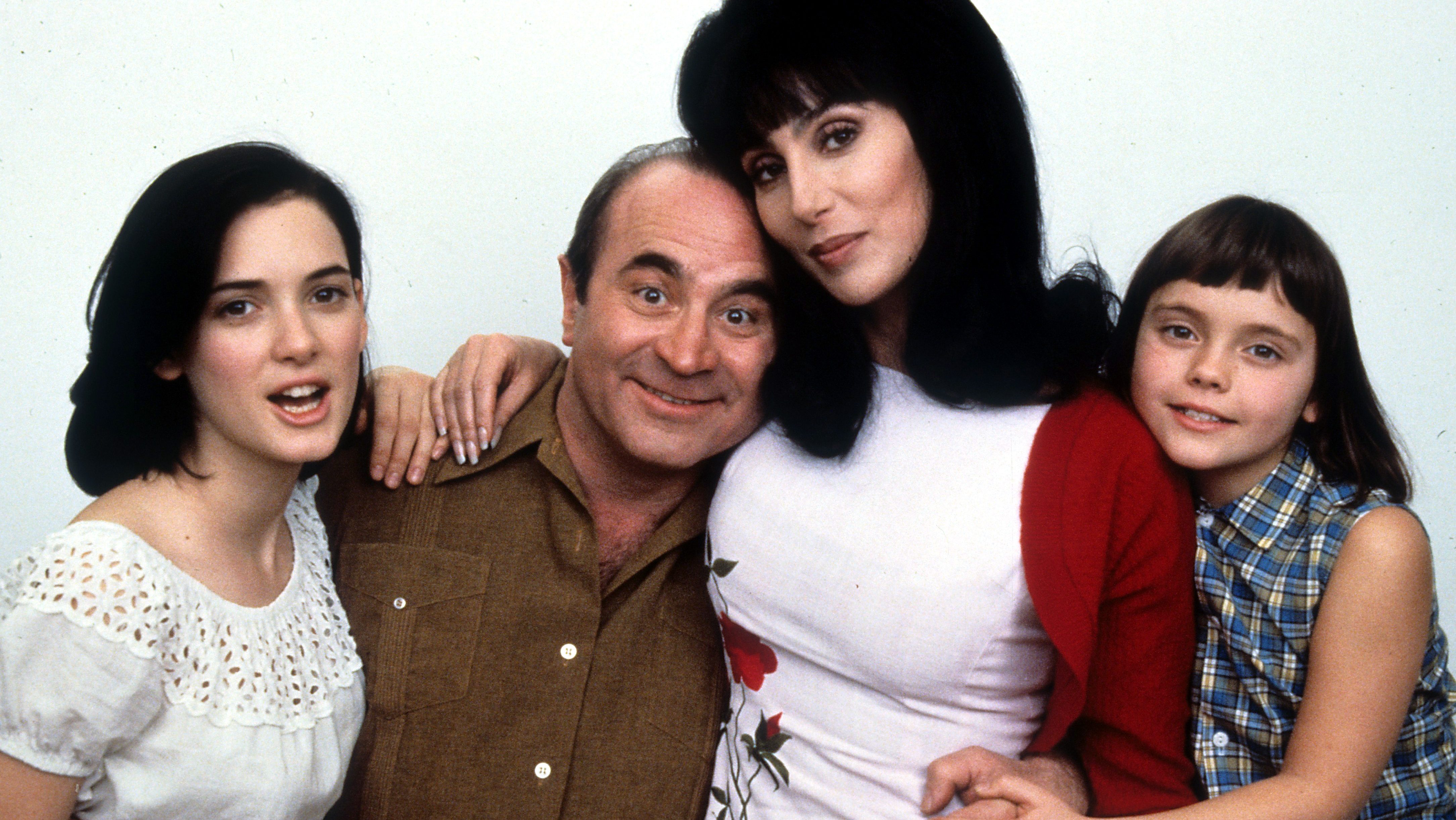 The cast of "Mermaids" (1990).