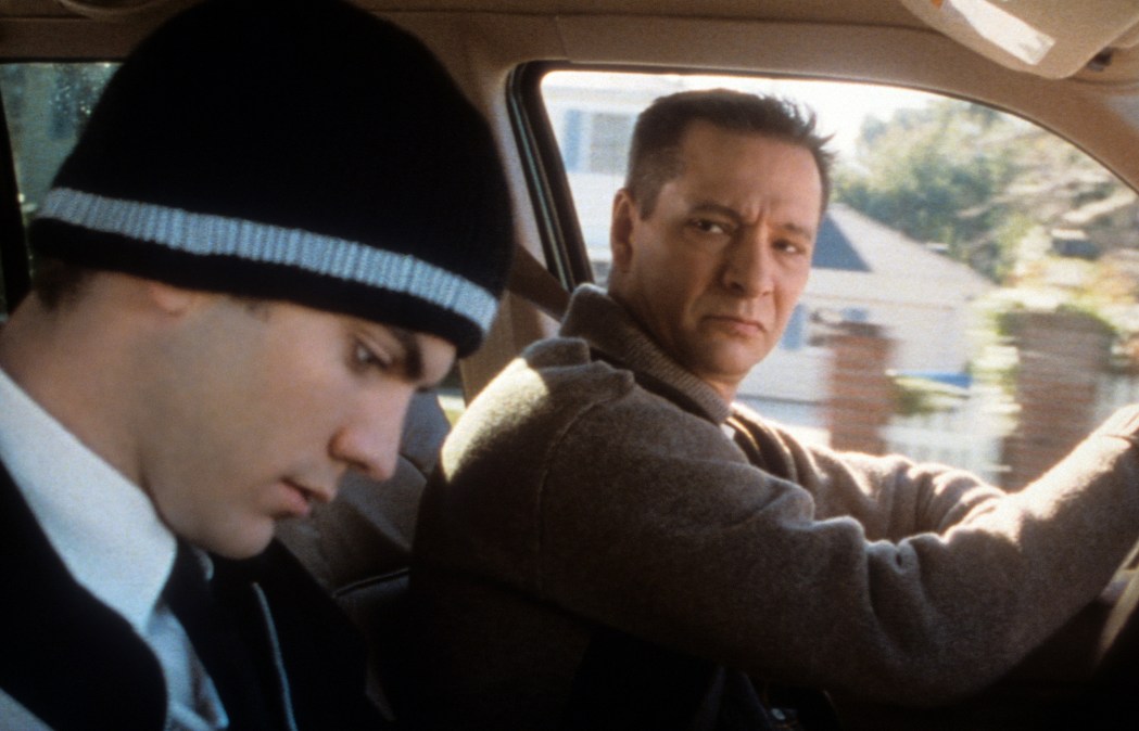 Chris Cooper (R) as Frank Fitts in "American Beauty" (1999).