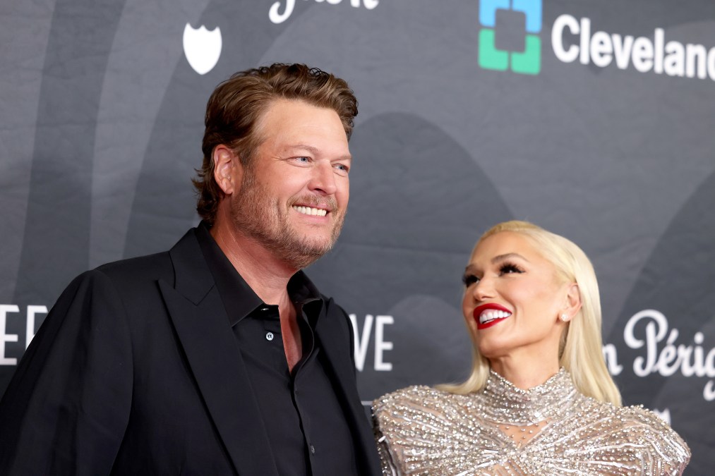 Blake Shelton and Gwen Stefani attend the 27th Annual Power of Love Gala