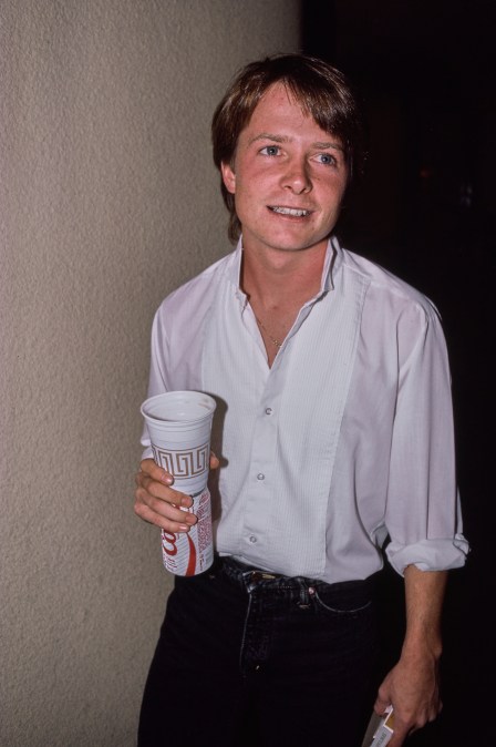 Michael J. Fox in 1985.