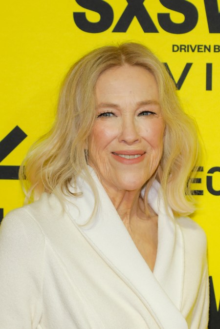 Catherine O'Hara attends the world premiere of "The Studio"