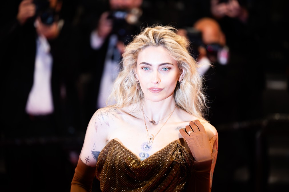 Paris Jackson attends the "Honey Don't!" red carpet