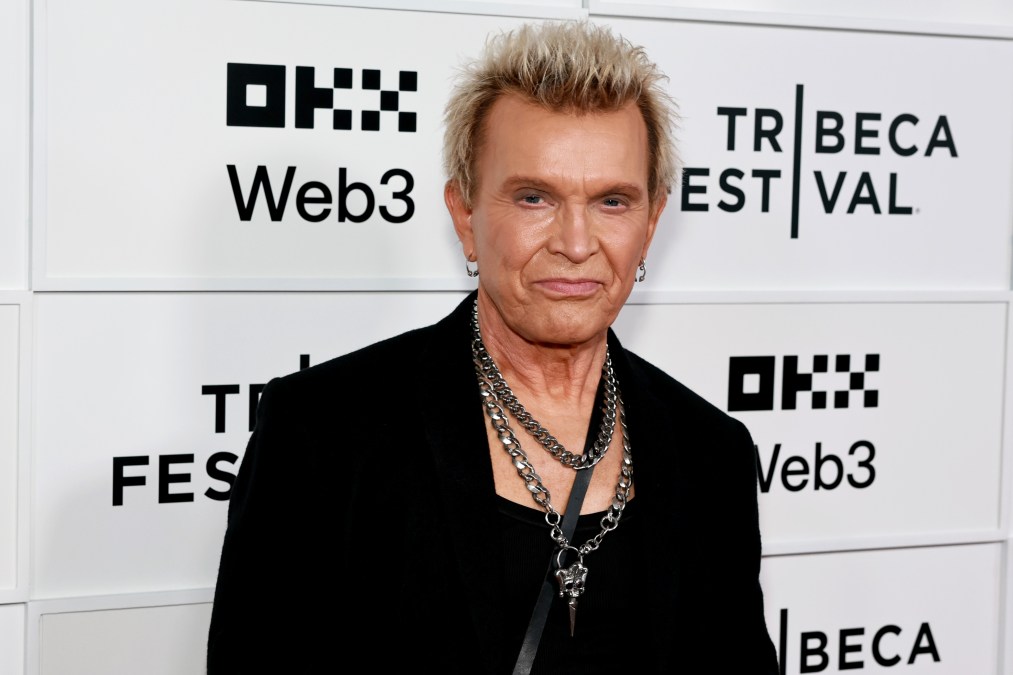 Billy Idol in 2025.