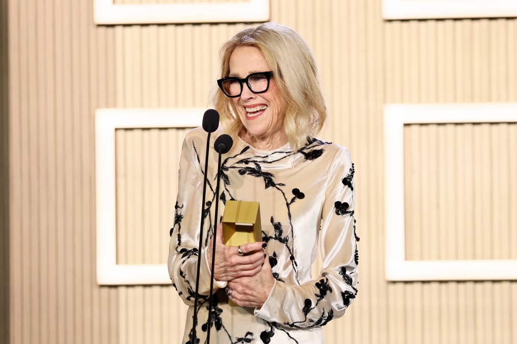 Catherine O'Hara accepts the TIFF Norman Jewison Career Achievement Award