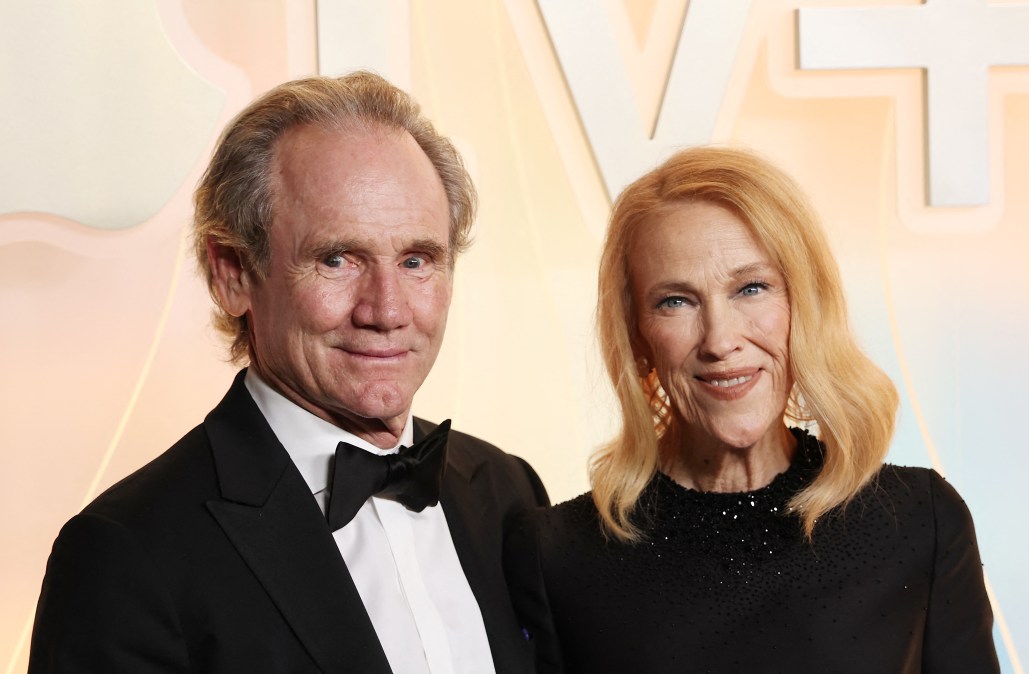 US director Bo Welch and US-Canadian actress Catherine O'Hara
