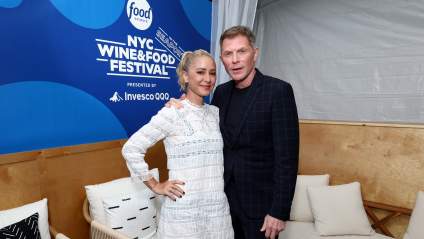 Bobby Flay and Brooke Williamson Ring in the New Year Together