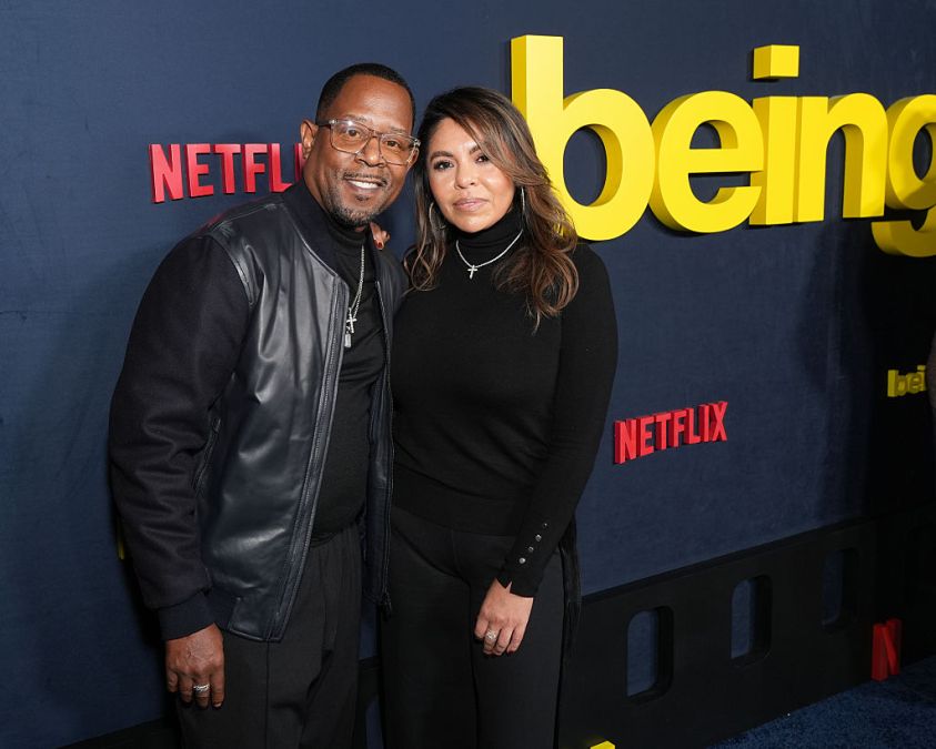 Martin Lawrence and Shamicka Gibbs