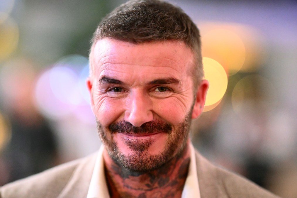 David Beckham Joins the Celebration Online