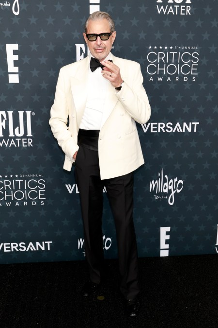 Jeff Goldblum at the 31st Annual Critics Choice Awards - Arrivals