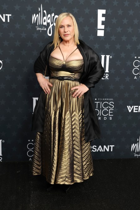 Patricia Arquette at the 31st Annual Critics Choice Awards - Red Carpet