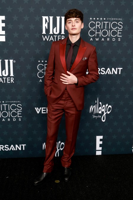 Noah Schnapp at the Critic's Choice Awards