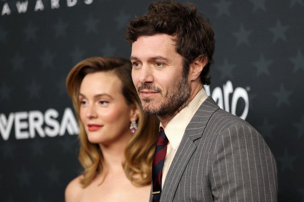 Leighton Meester and Adam Brody attend the 31st Annual Critics Choice Awards 