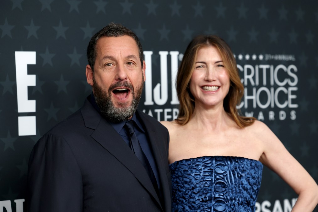 Adam Sandler and Jackie Sandler