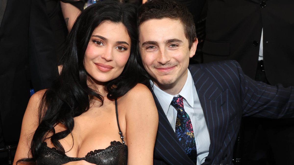 Kylie Jenner and Timoth&eacute;e Chalamet.