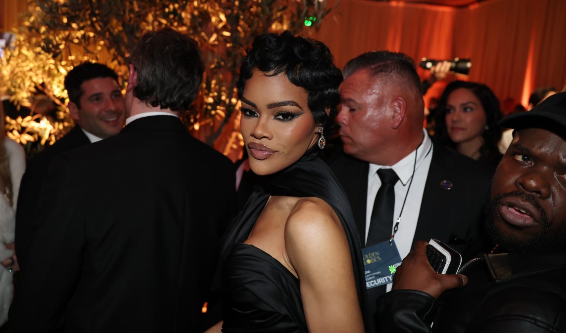 Teyana Taylor at the 2026 Golden Globes