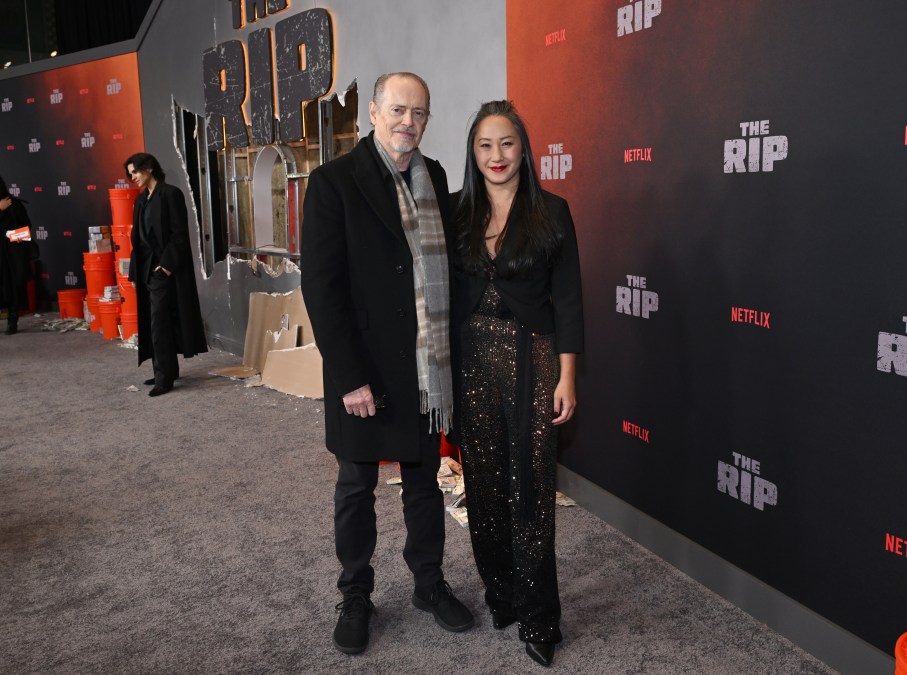 Steve Buscemi (L) in 2026.