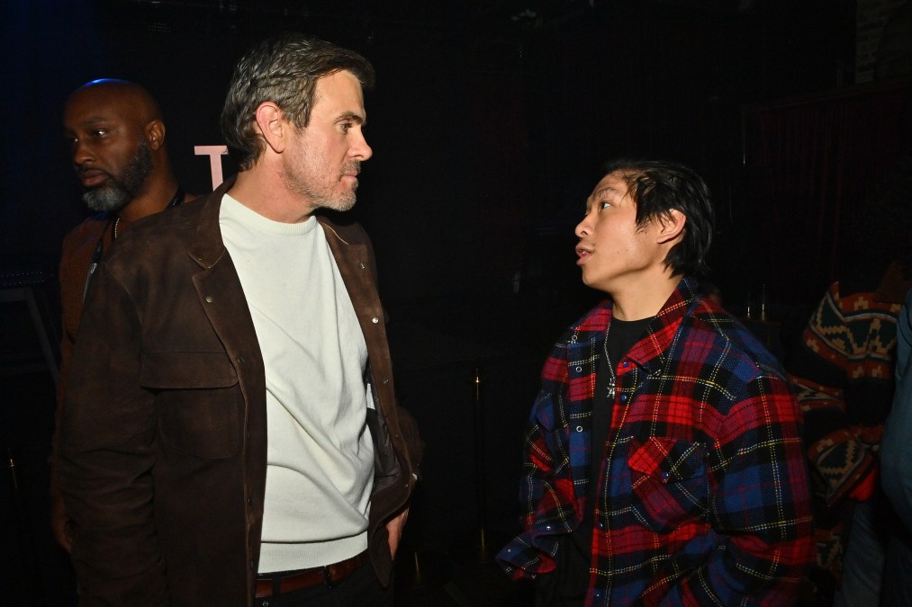 Fernando Ferro, Garrett Patten and Pax Joile Pitt attend Self Custody Film Panel and Moviemaker Indie Film Celebration Presented by TBK Productions at The Cabin on January 23, 2026 in Park City, Utah.