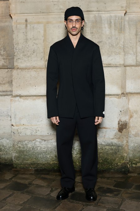 Mahmood at Paris Fashion Week