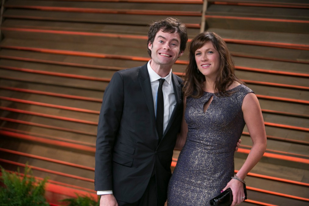 Bill Hader and his ex-wife Maggie Carey.