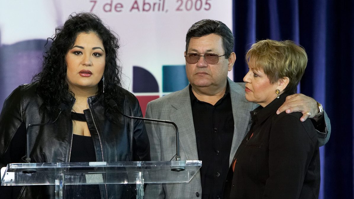 Suzette Quintanilla, Abraham Quintanilla, Jr., and Marcela Quintanilla