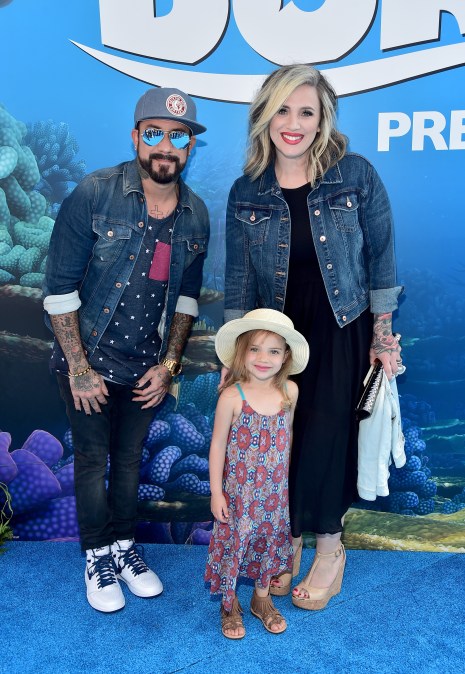 A. J. McLean, Ava Jaymes McLean and Rochelle DeAnna McLean