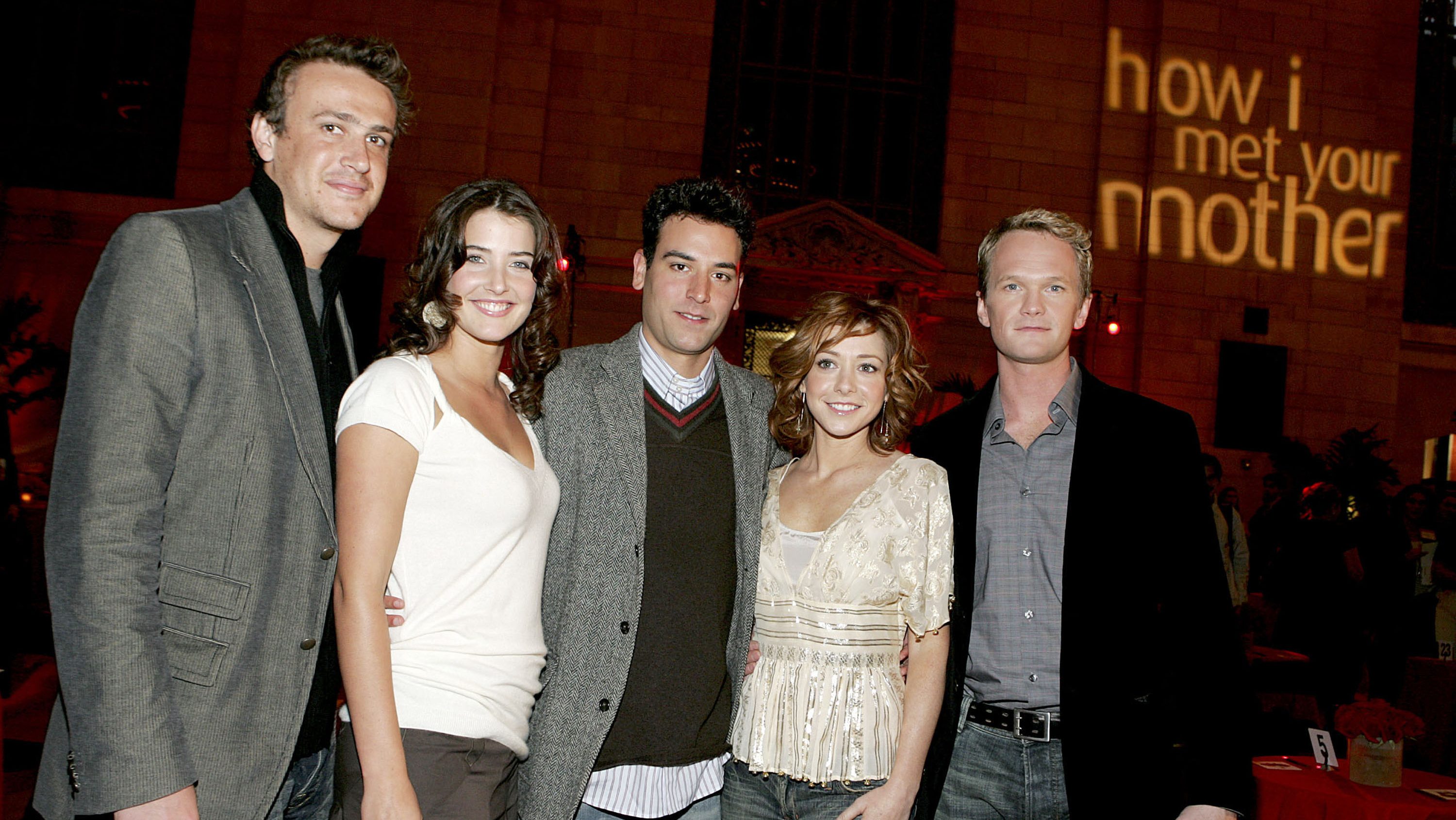 The cast of "How I Met Your Mother" in 2005.