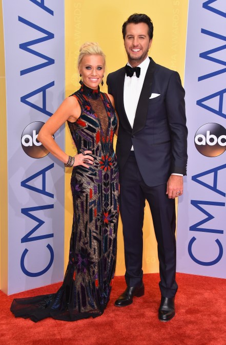 Luke Bryan and Caroline Boyer Bryan