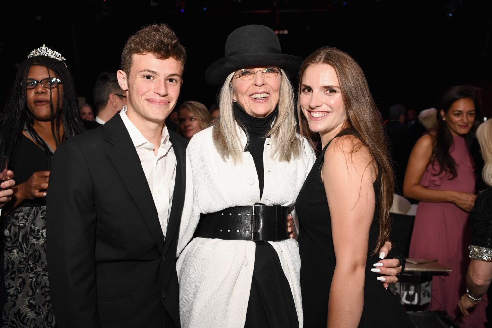 Duke Keaton, Honoree Diane Keaton and Dexter Keaton