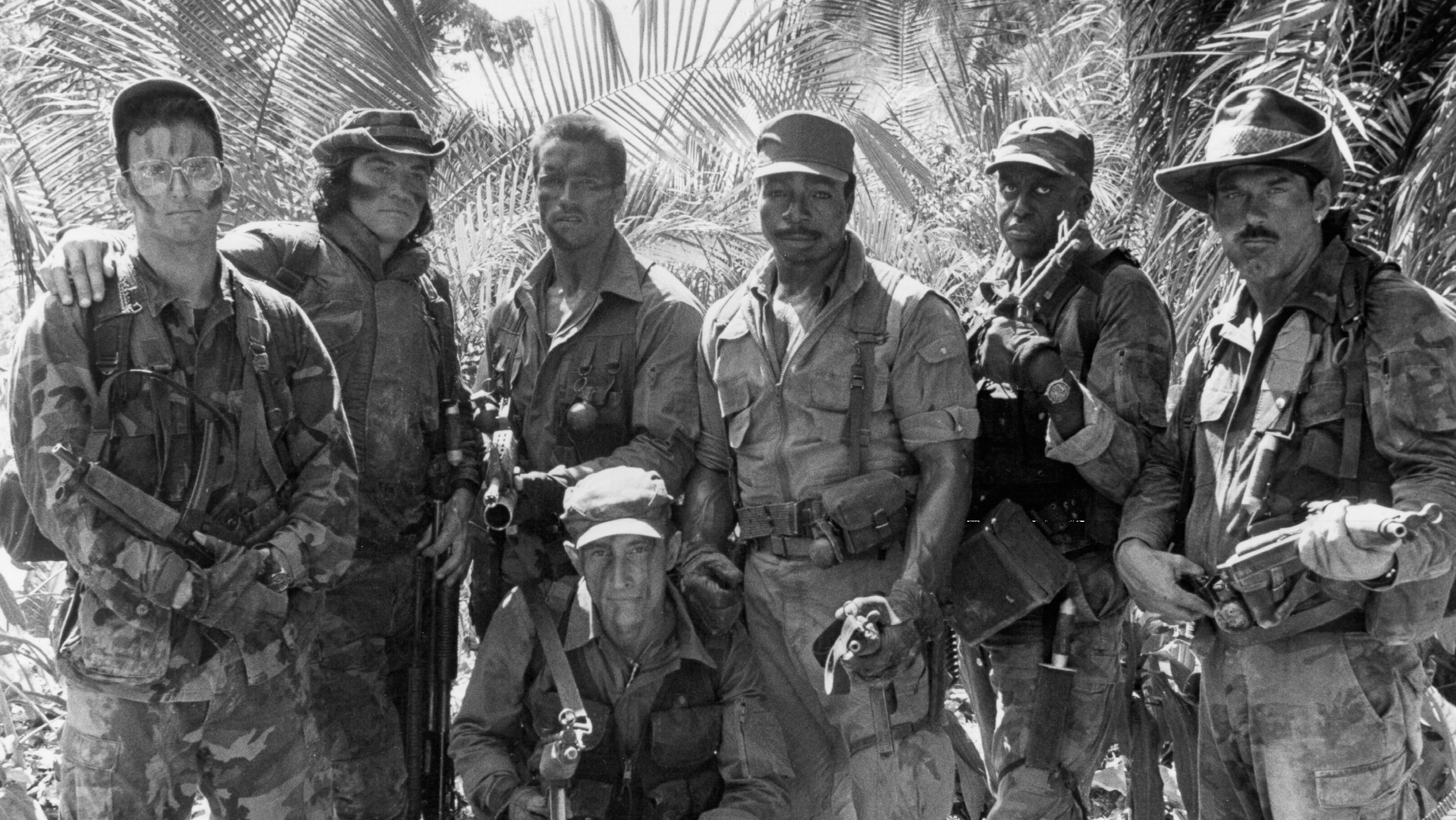 The cast of "Predator" (1987).