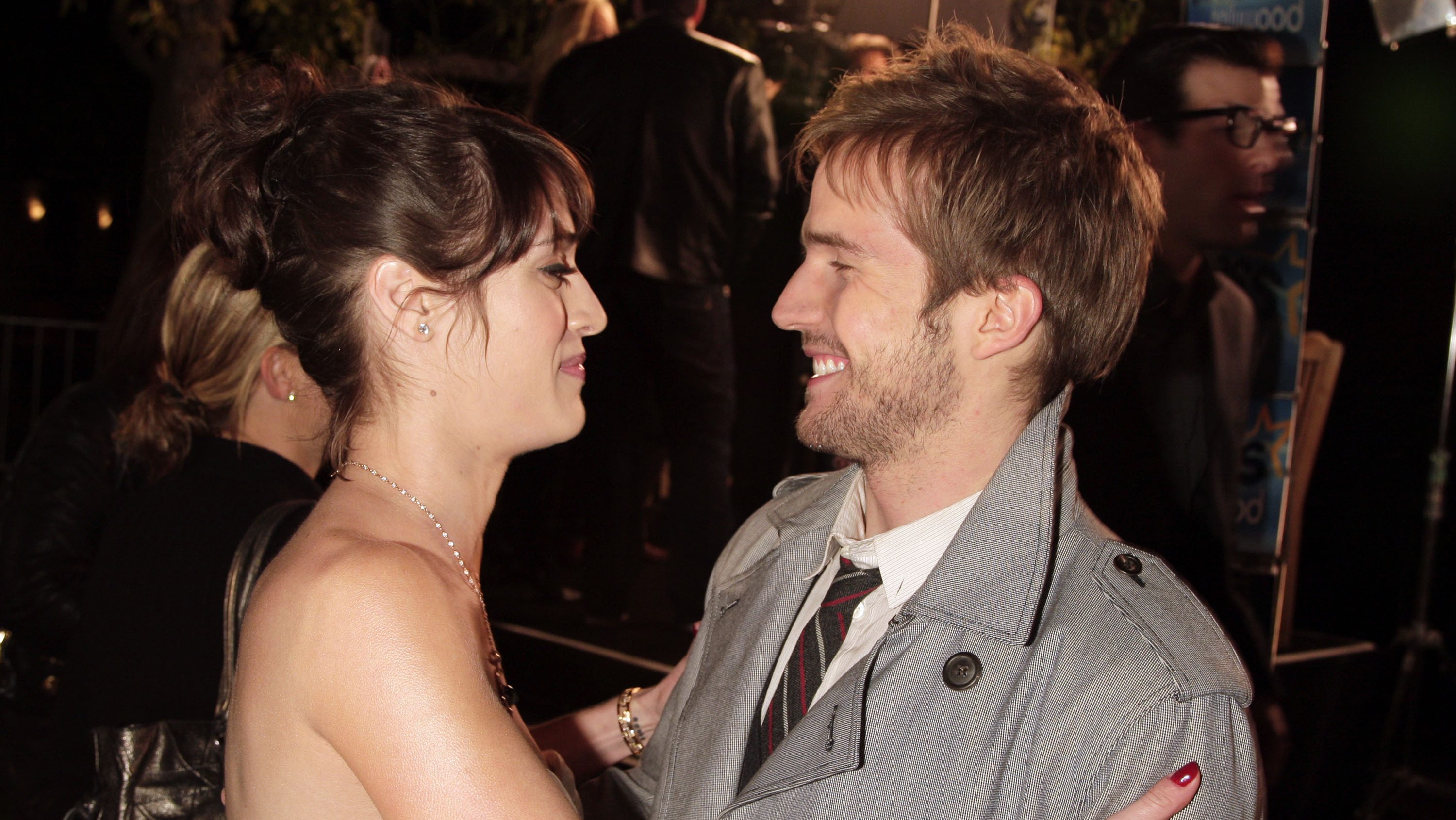 Lizzy Caplan and Michael Stahl-David in 2008.