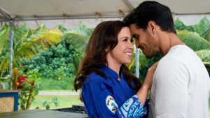 Lacey Chabert and Ektor Rivera