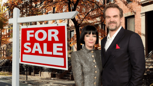 Lily Allen and David Harbour