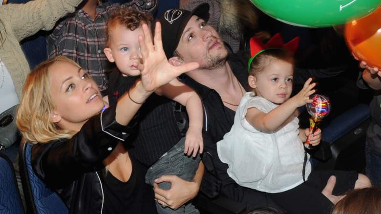 Nicole Richie, Joel Madden and their children