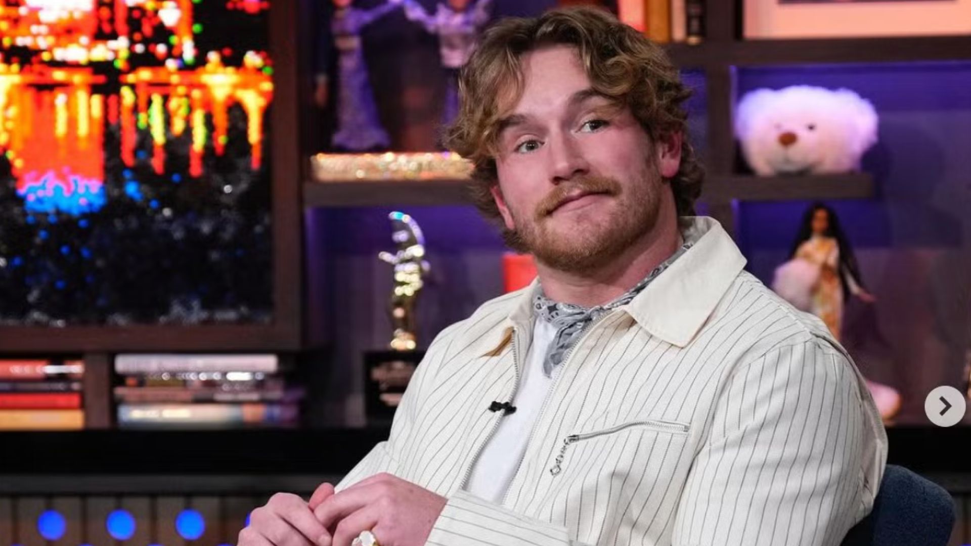 Summer House star West Wilson during an appearance on WWHL