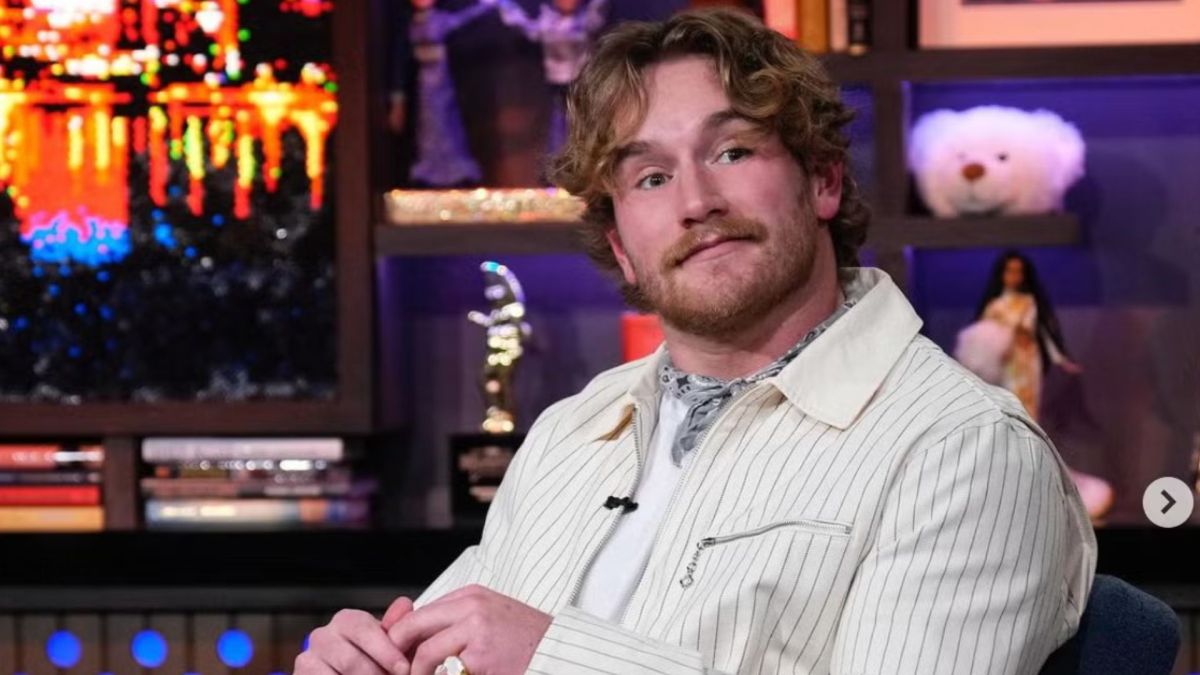 Summer House star West Wilson during an appearance on WWHL
