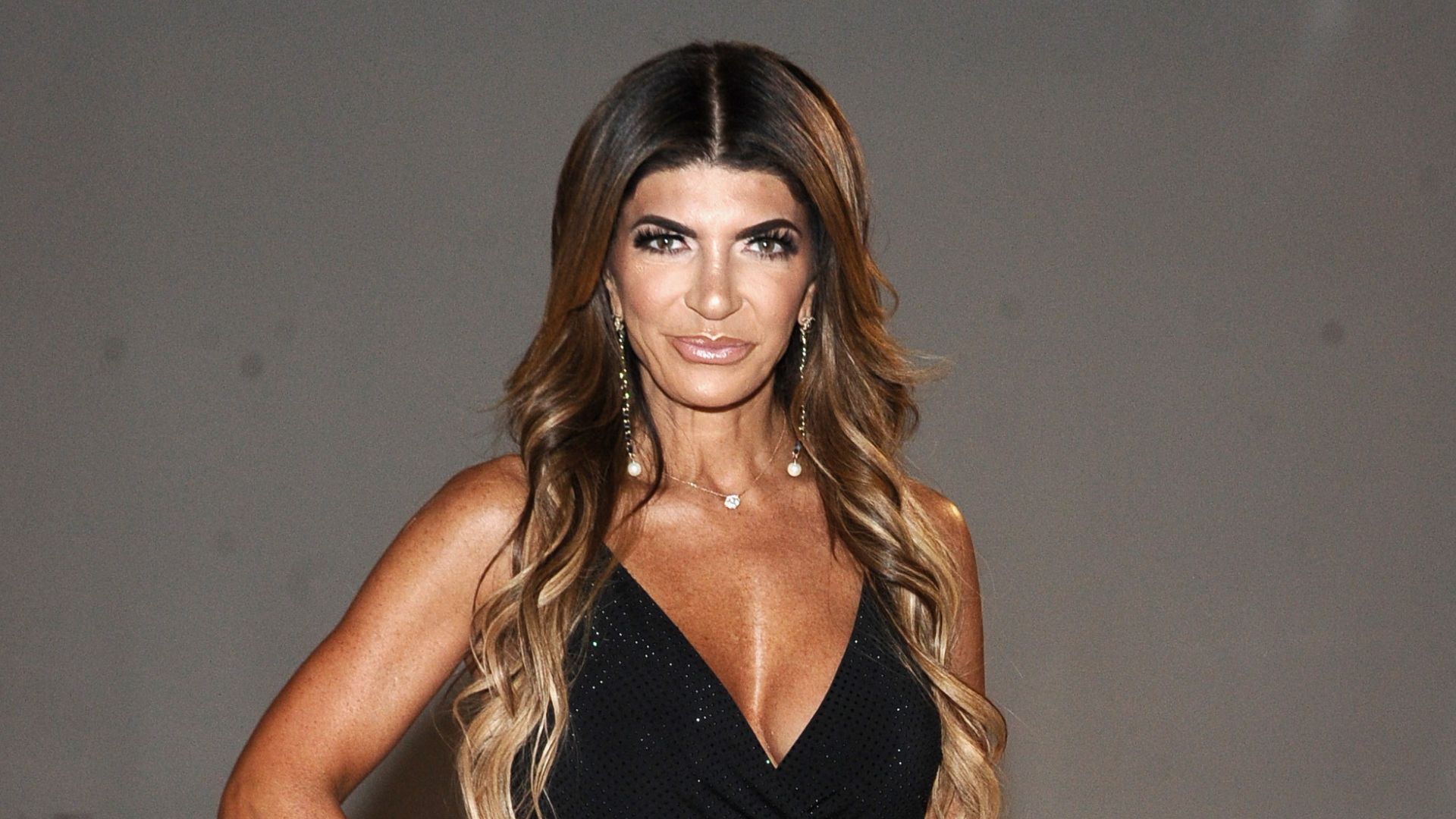 Teresa Giudice poses during the New York Summer Fashion Explosion hosted by Teresa Giudice on June 22, 2019