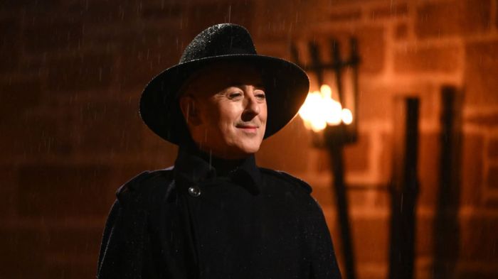 THE TRAITORS -- "Let the Cards Fall as they Will" Episode 401 -- Pictured: Alan Cumming