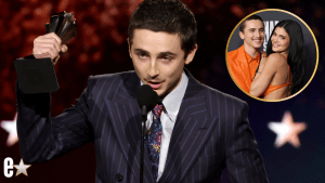 Timothée Chalamet Thanks Kylie Jenner in emotional Speech