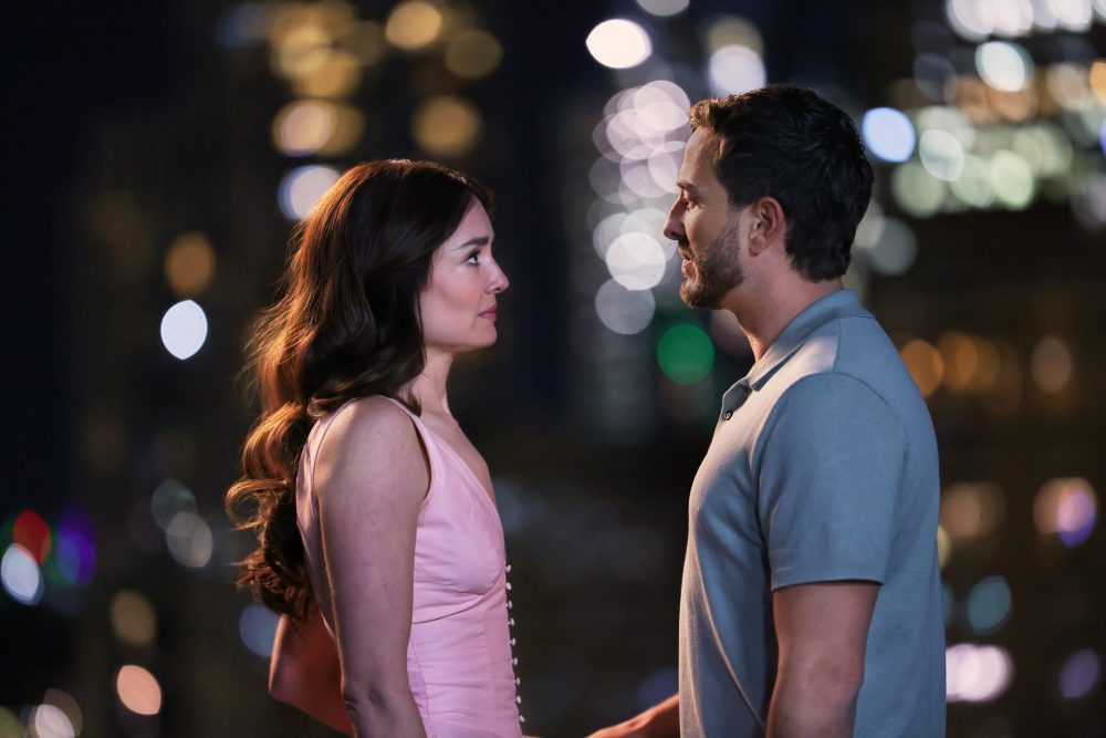 Mallory Jansen and Ryan Corr in Hallmark Channel's "A Melbourne Match."