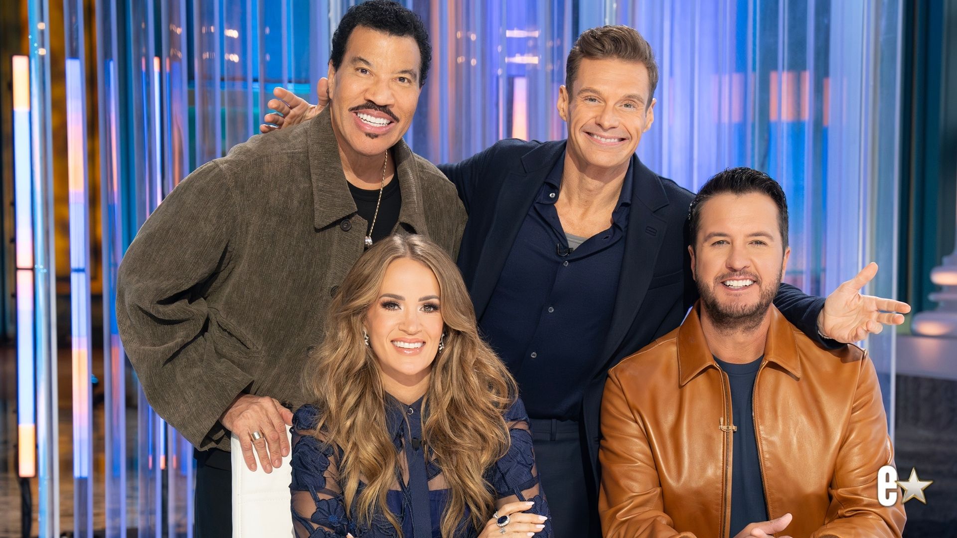 Lionel Richie, Carrie Underwood, Ryan Seacrest, Luke Bryan