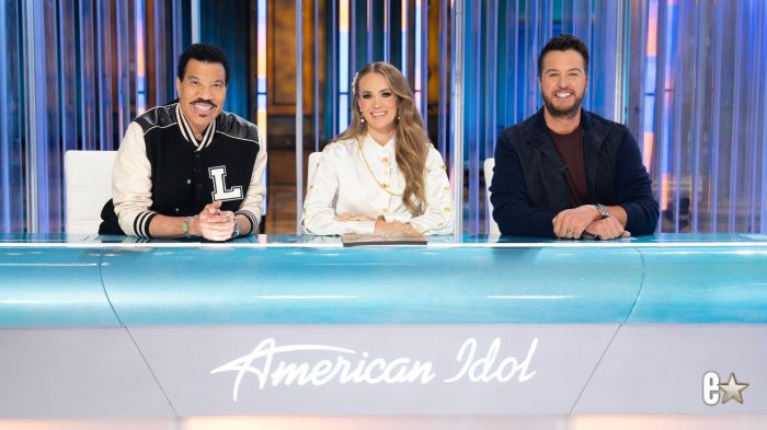 Lionel Richie, Carrie Underwood, Luke Bryan