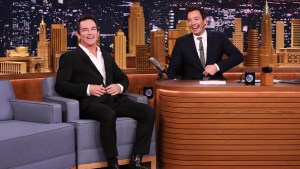 Jeff Probst and Jimmy Fallon